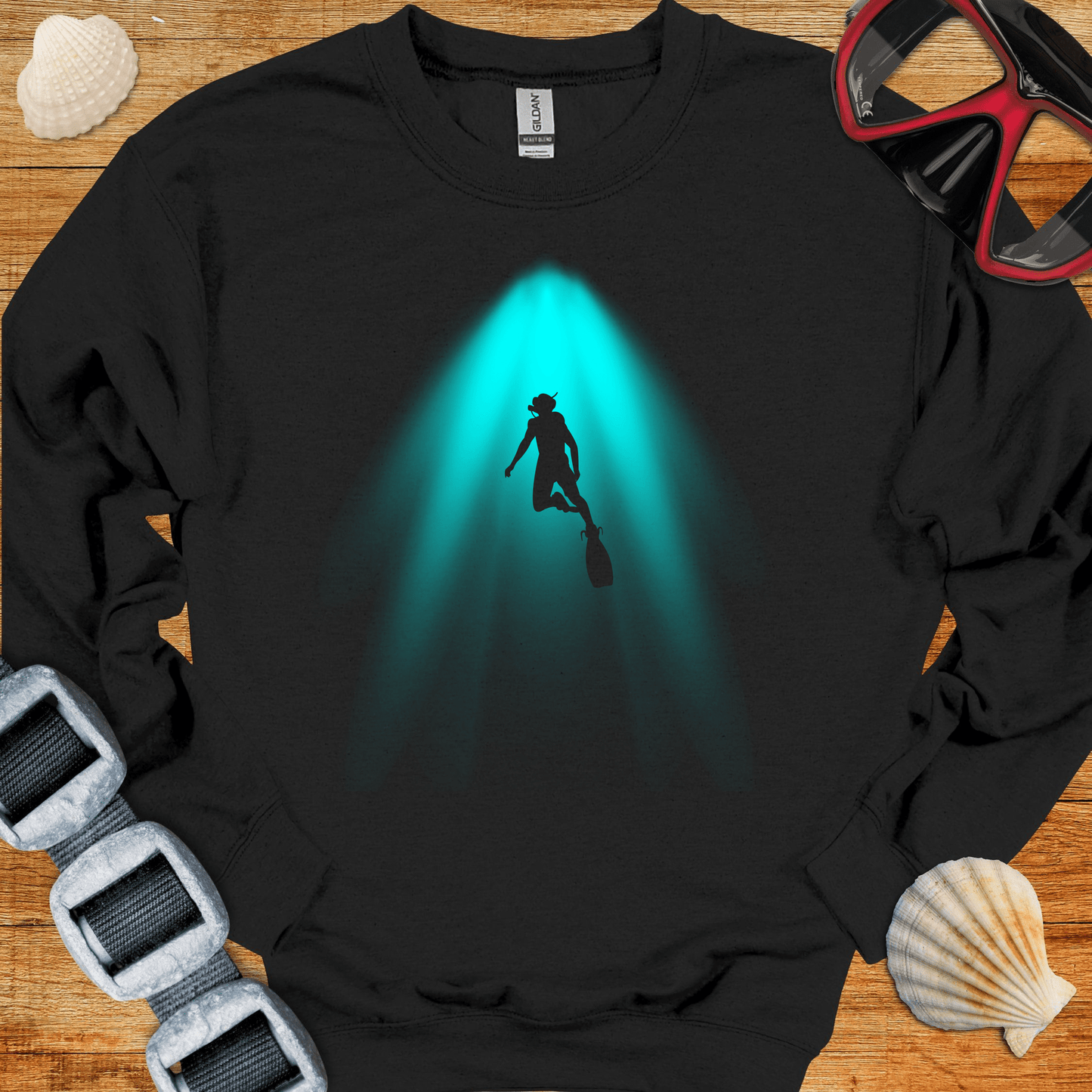 crewneck Black / S See The Light Crewneck