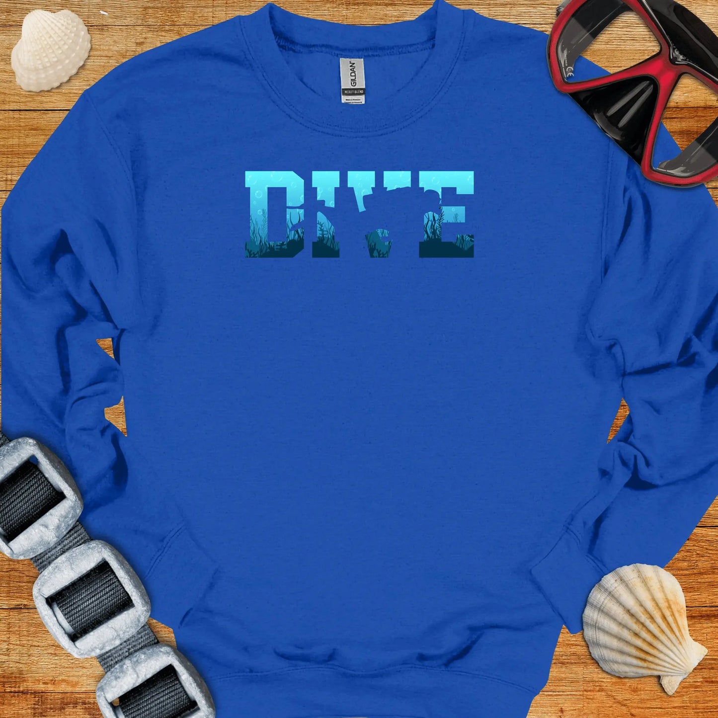 crewneck S / Royal Dive Into The Blue Crewneck