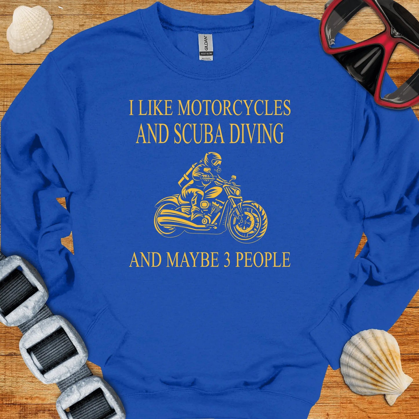crewneck S / Royal Motorcycles & Scuba Crewneck