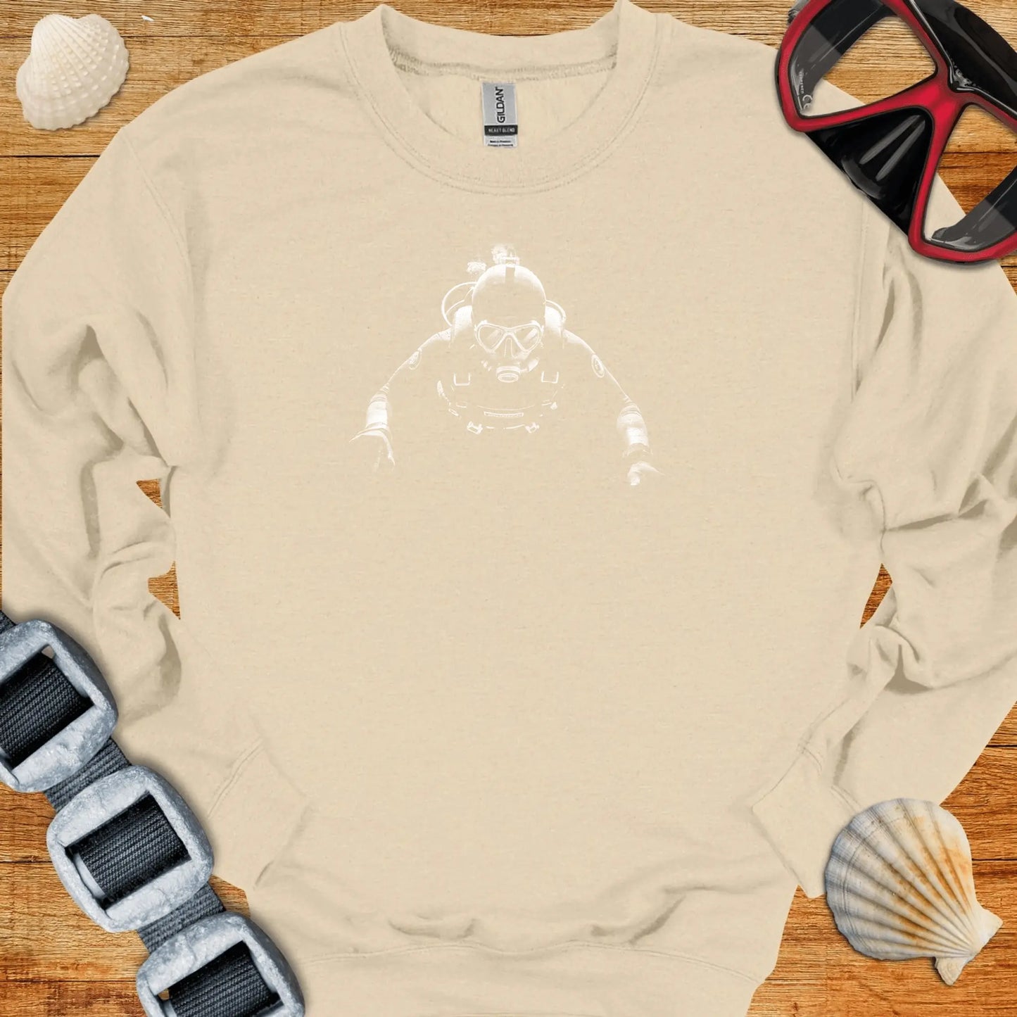 crewneck S / Sand Night Dive Crewneck