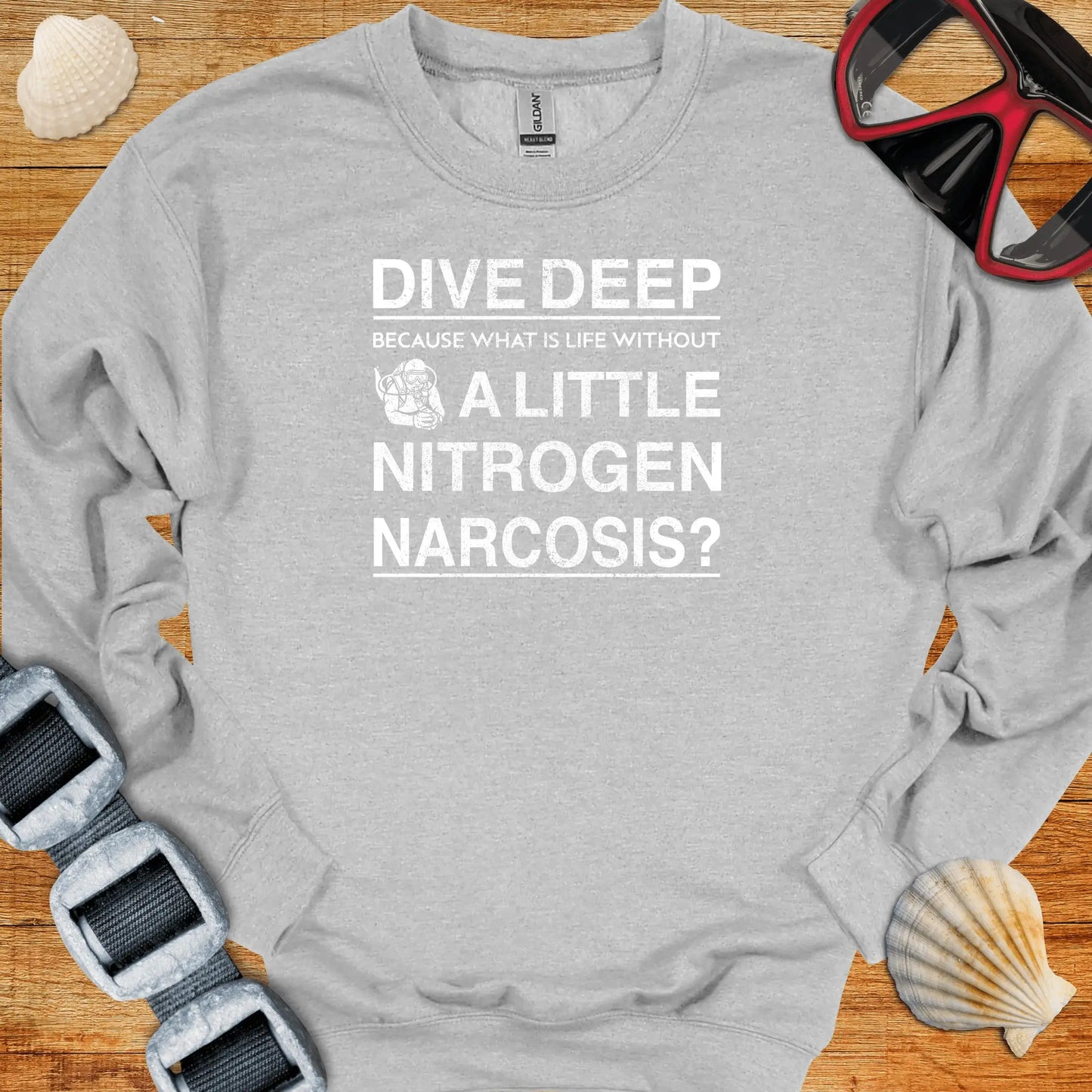 crewneck Sport Grey / S A Little Narcosis Crewneck