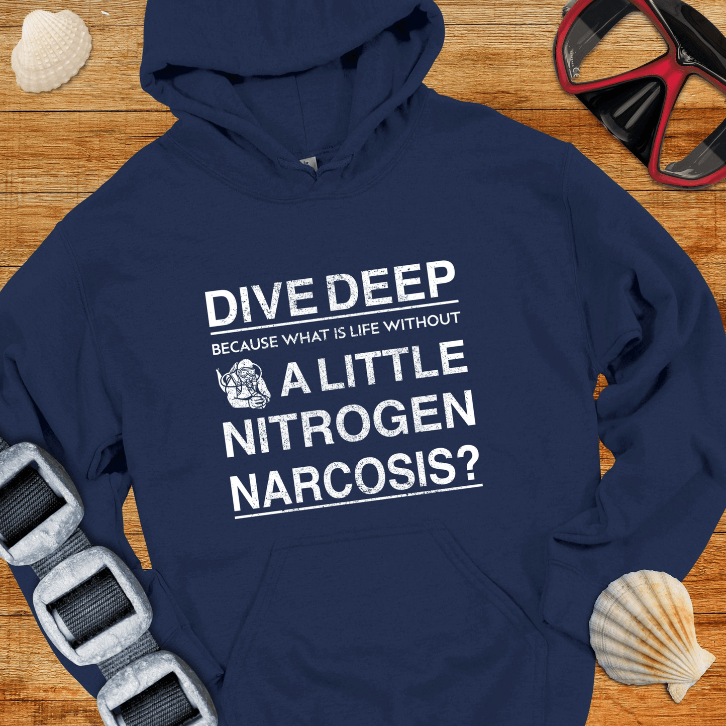 Hoodie Navy / S A Little Narcosis Hoodie