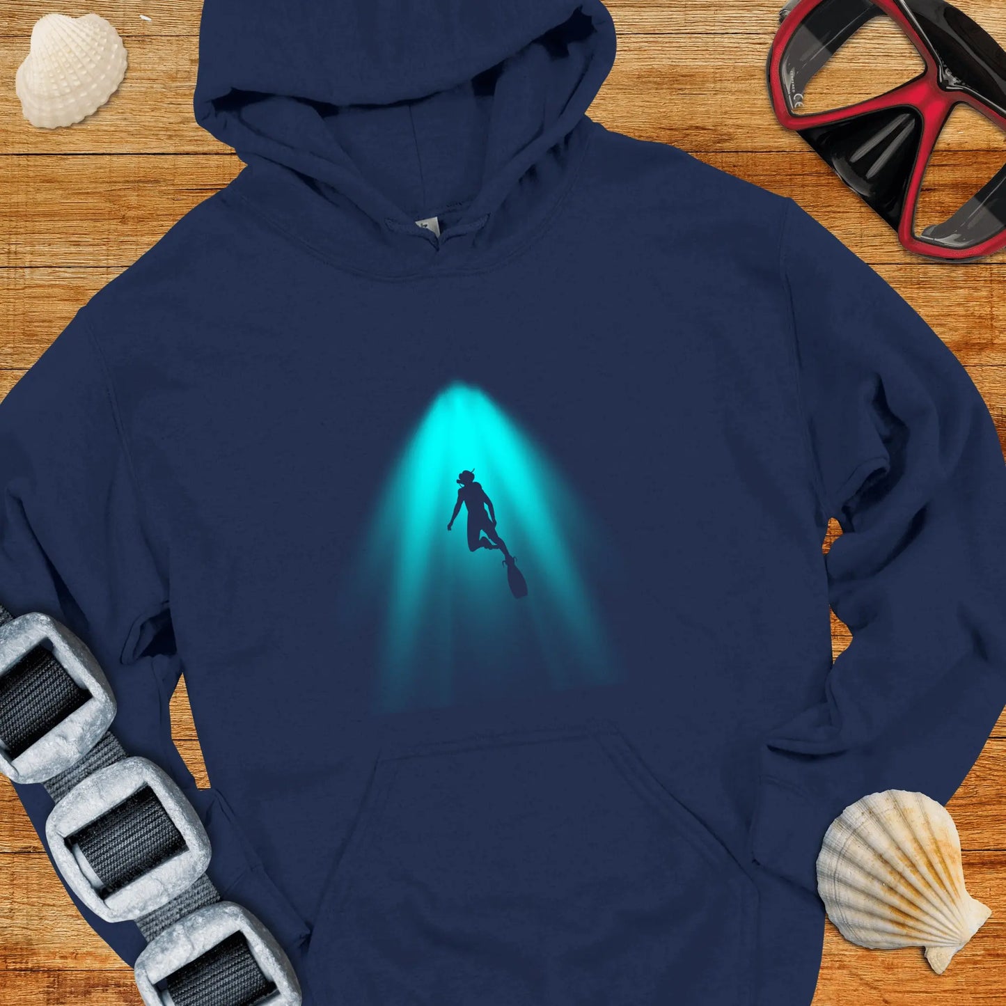 Hoodie Navy / S See The Light Hoodie