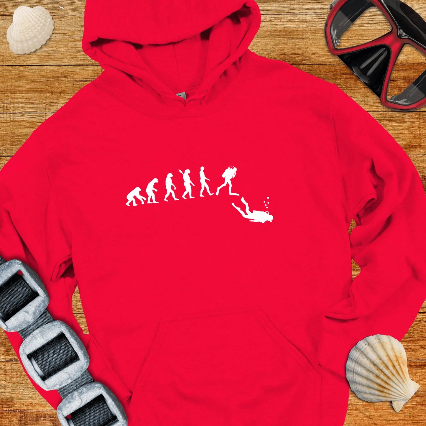 Hoodie Red / S Evolution Hoodie