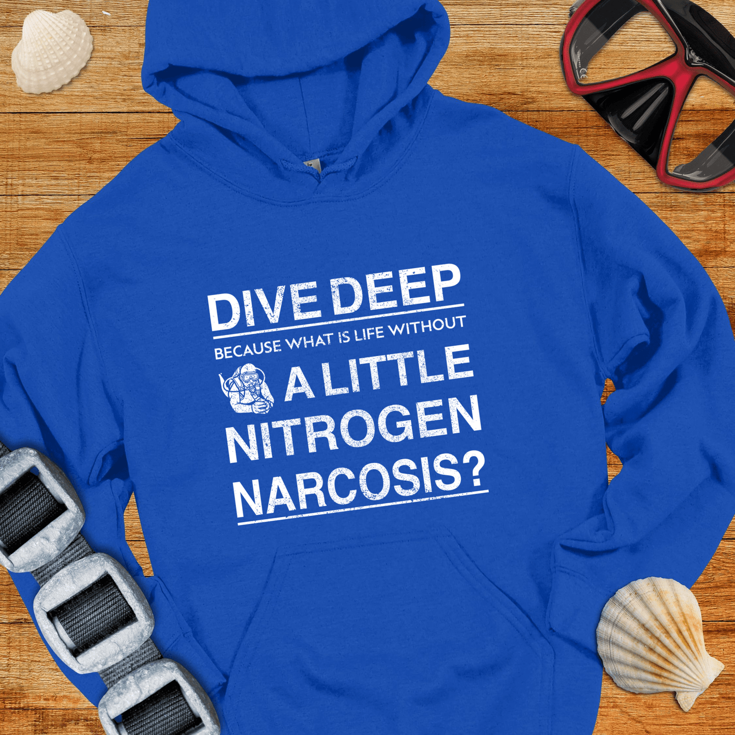 Hoodie Royal / S A Little Narcosis Hoodie