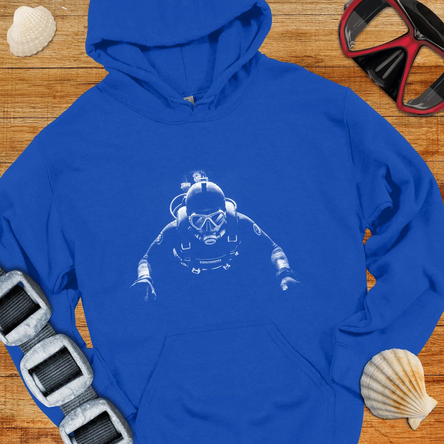 Hoodie Royal / S Night Dive Hoodie
