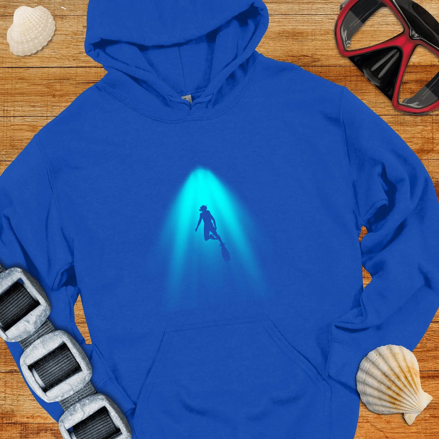 Hoodie Royal / S See The Light Hoodie