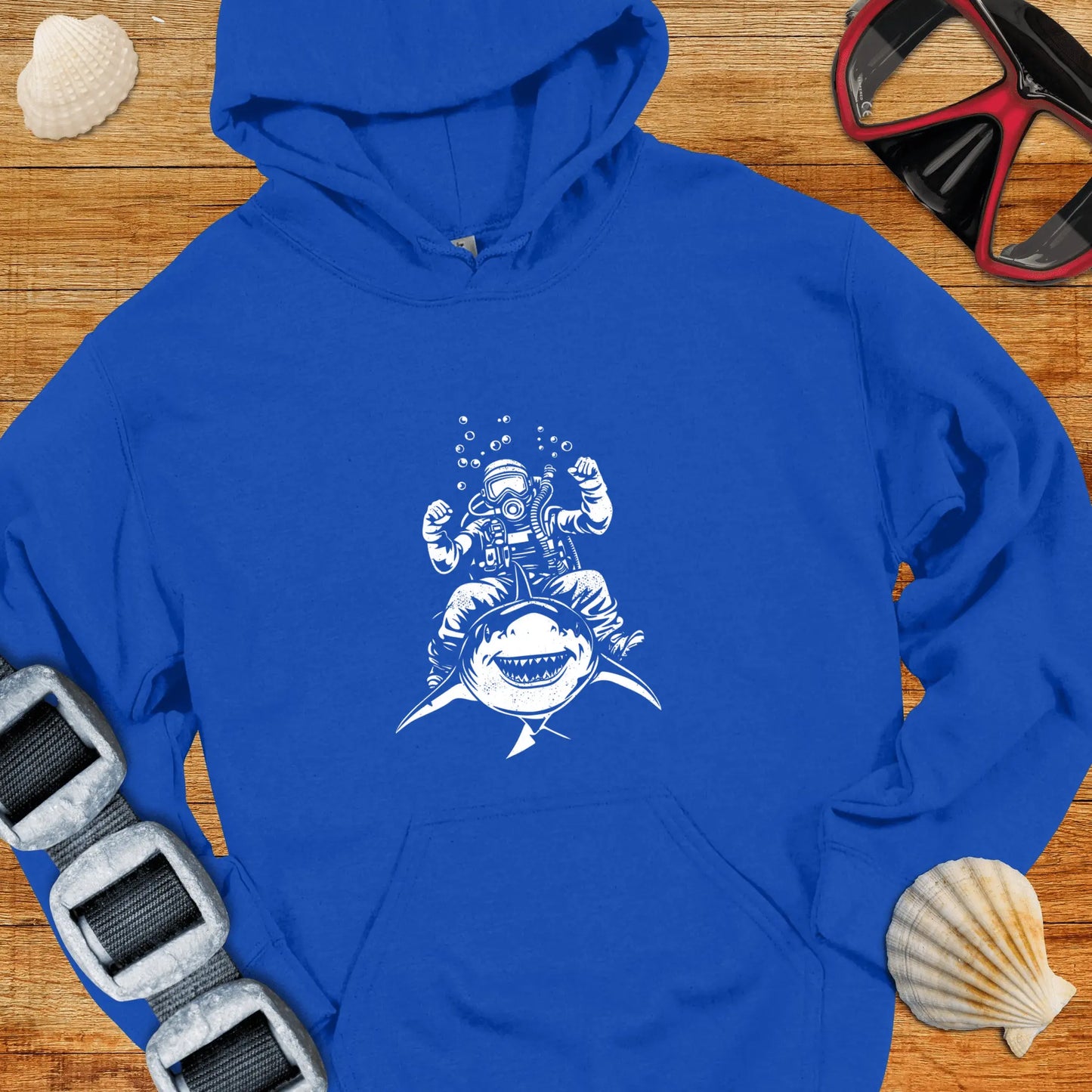 Hoodie Royal / S Shark Rider Hoodie