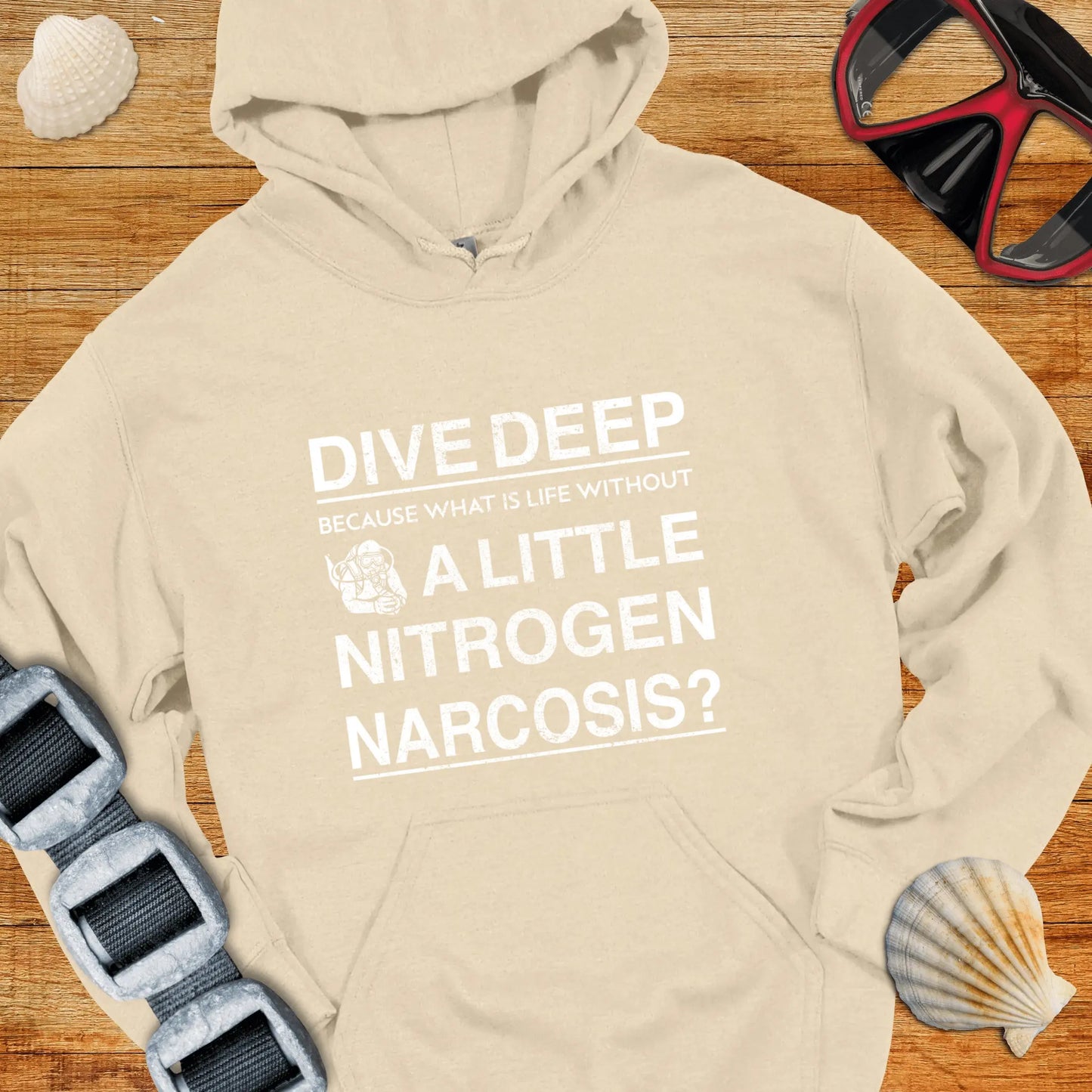 Hoodie Sand / S A Little Narcosis Hoodie