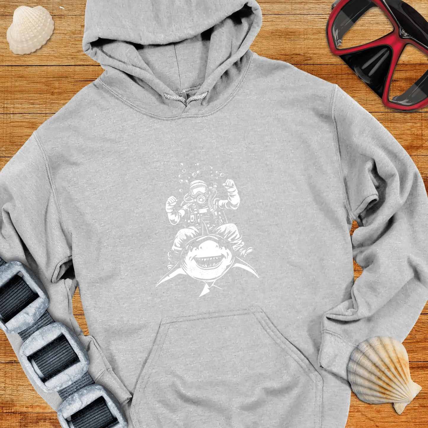 Hoodie Sport Grey / S Shark Rider Hoodie