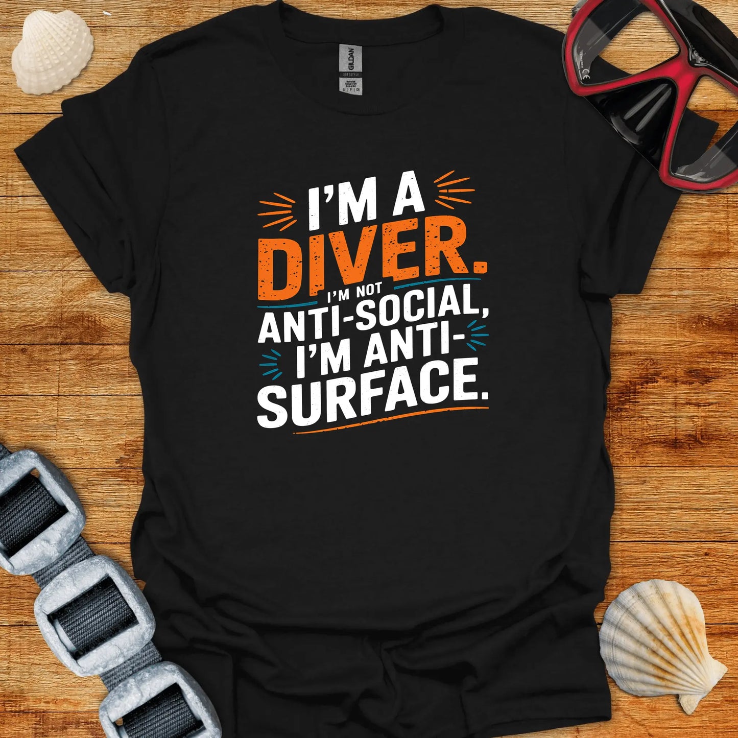 T-Shirt Black / S Anti-Surface T-Shirt
