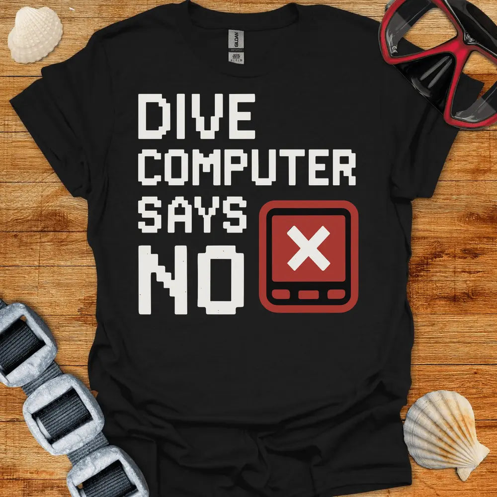 T-Shirt Black / S Dive Computer T-Shirt