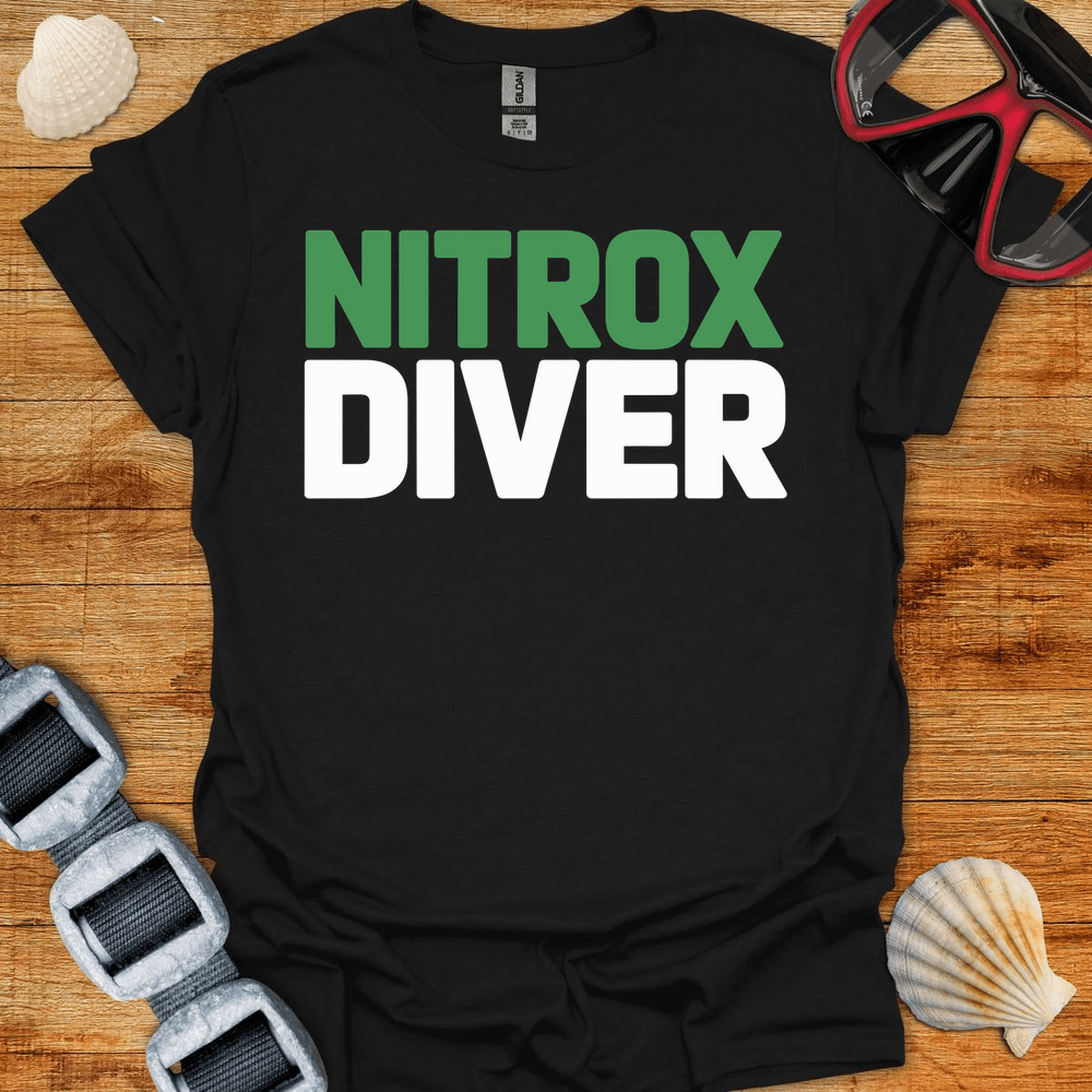 T-Shirt Black / S Diver Nitrox T-Shirt