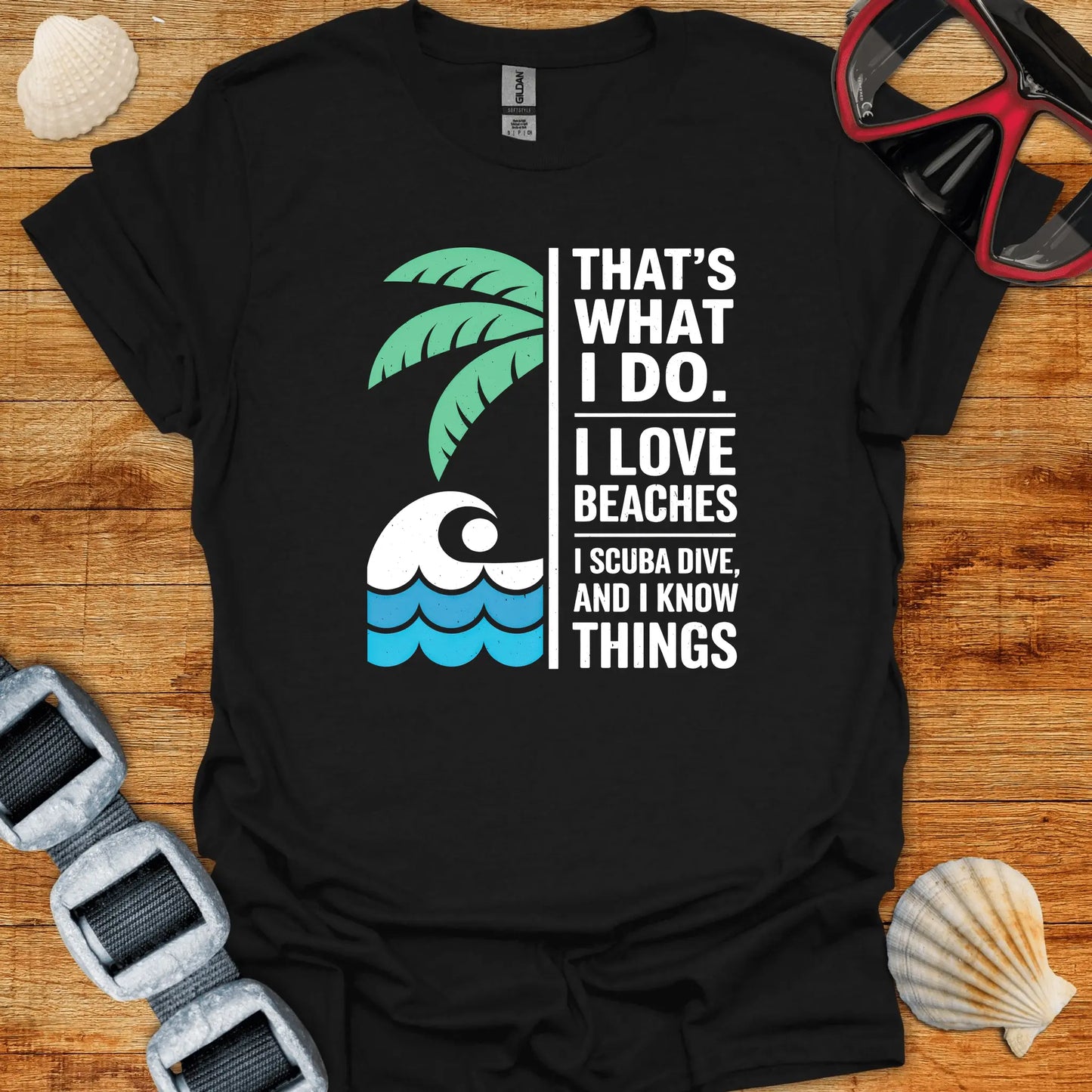 T-Shirt Black / S Do Beach & Dive T-Shirt