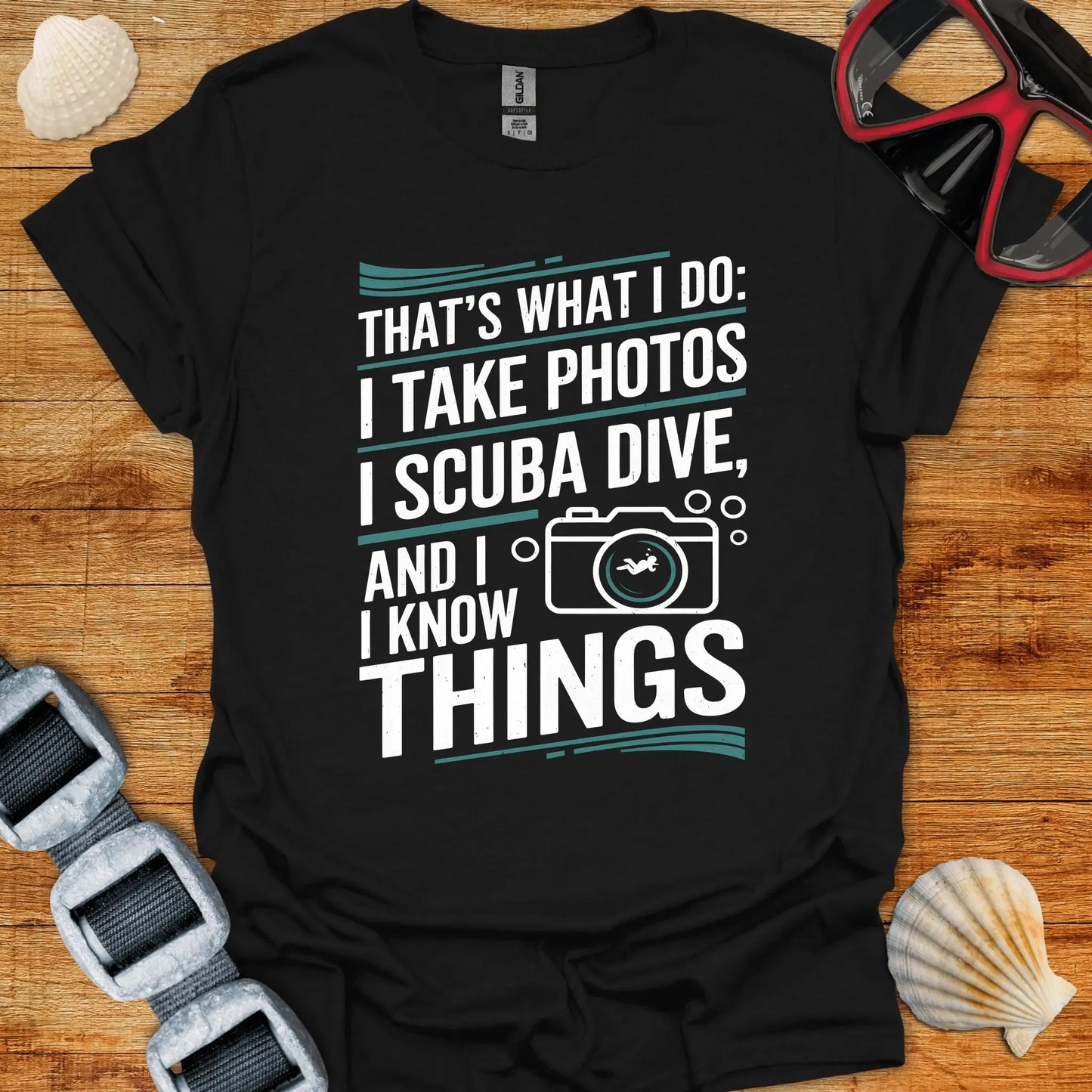 T-Shirt Black / S Do Photo & Dive T-Shirt