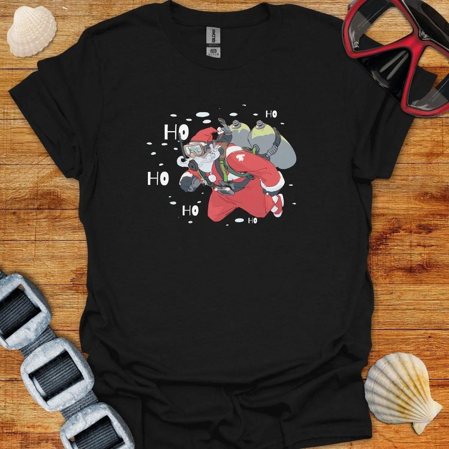 T-Shirt Black / S Ho Ho Ho T-Shirt