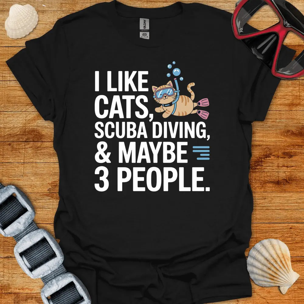 T-Shirt Black / S I Like Cats T-Shirt