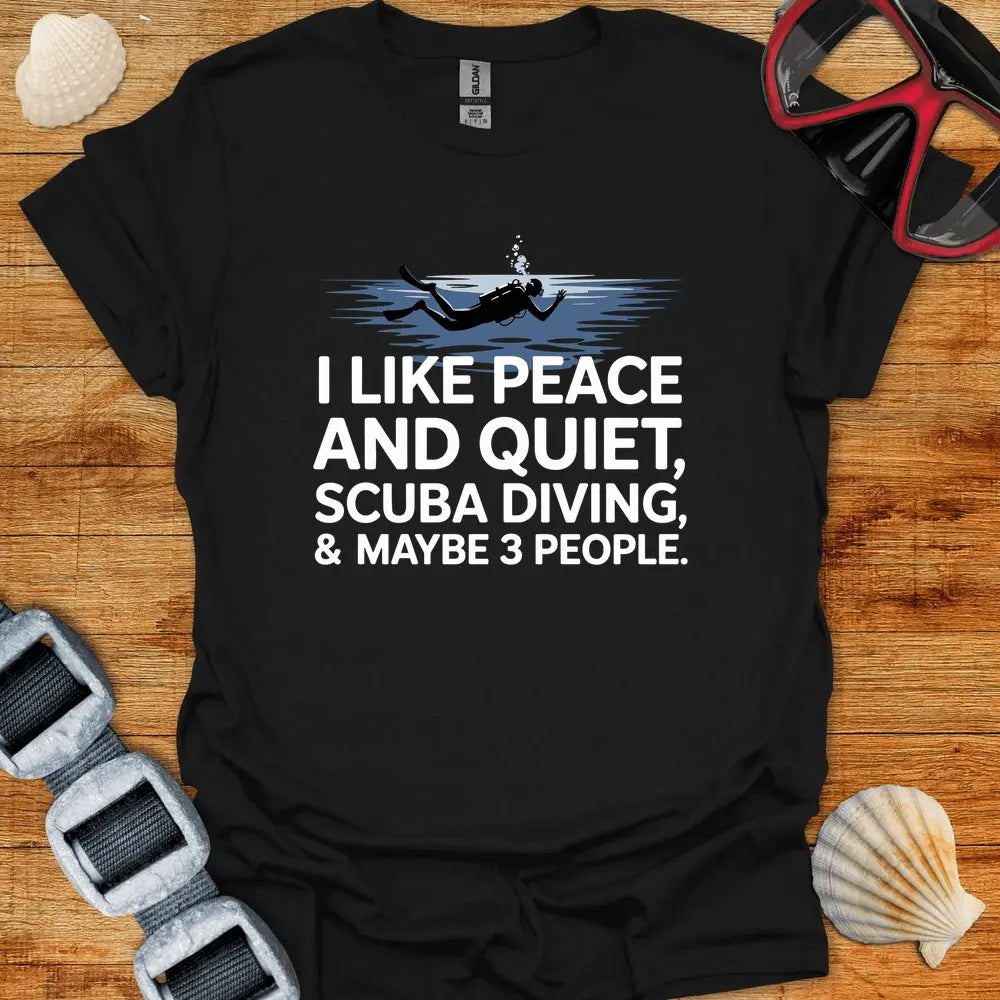 T-Shirt Black / S I Like Peace T-Shirt