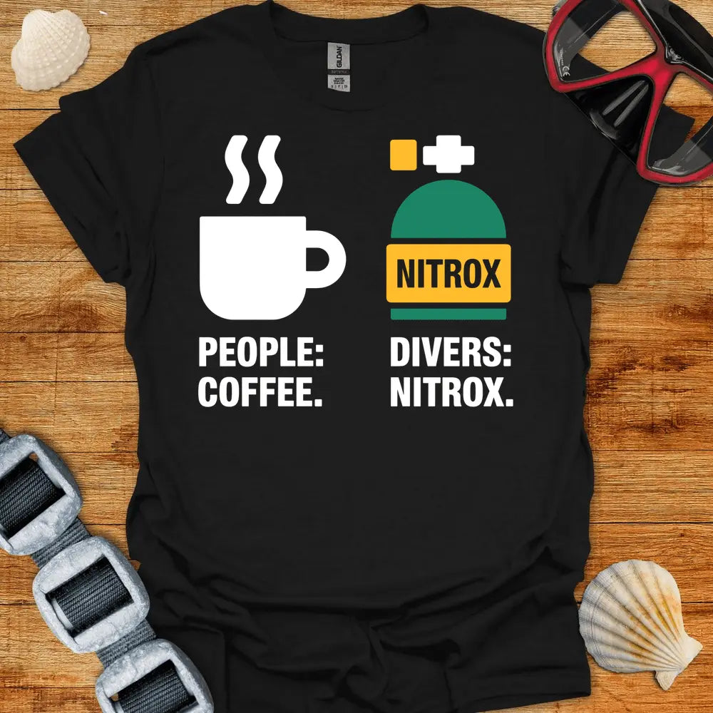 T-Shirt Black / S I Like Sharks