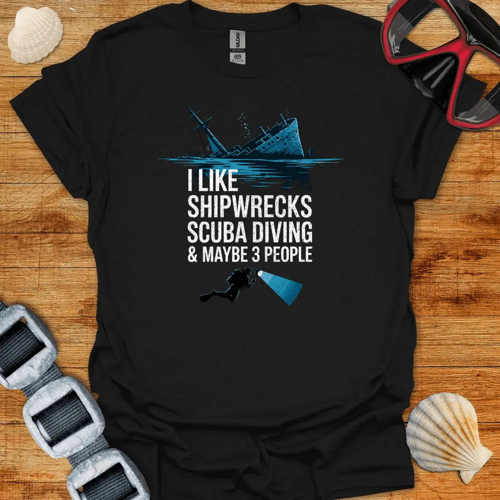 T-Shirt Black / S I Like Wrecks T-Shirt