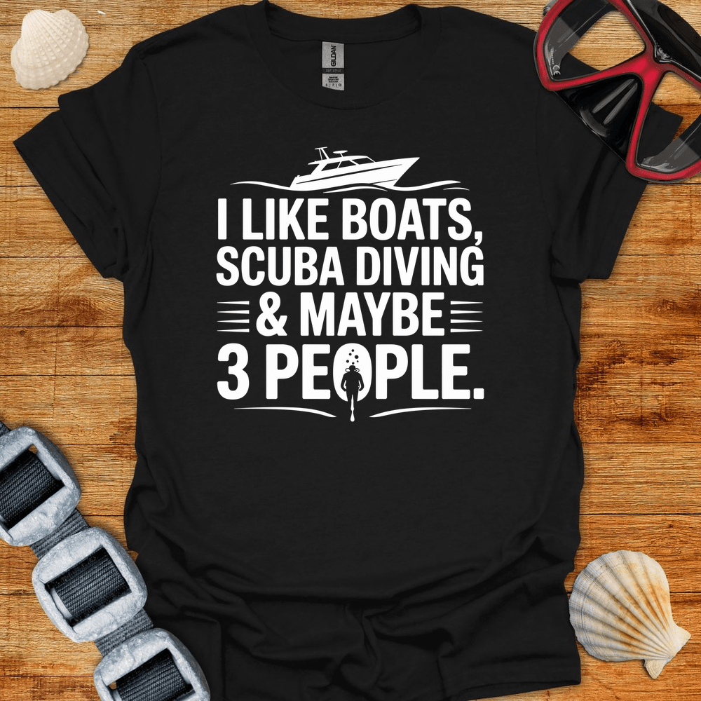 T-Shirt Black / S Like Boats T-Shirt