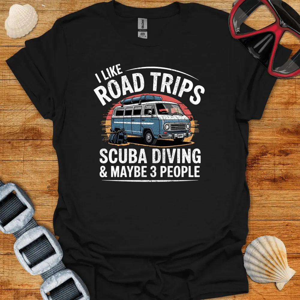 T-Shirt Black / S Like Road Trips T-Shirt