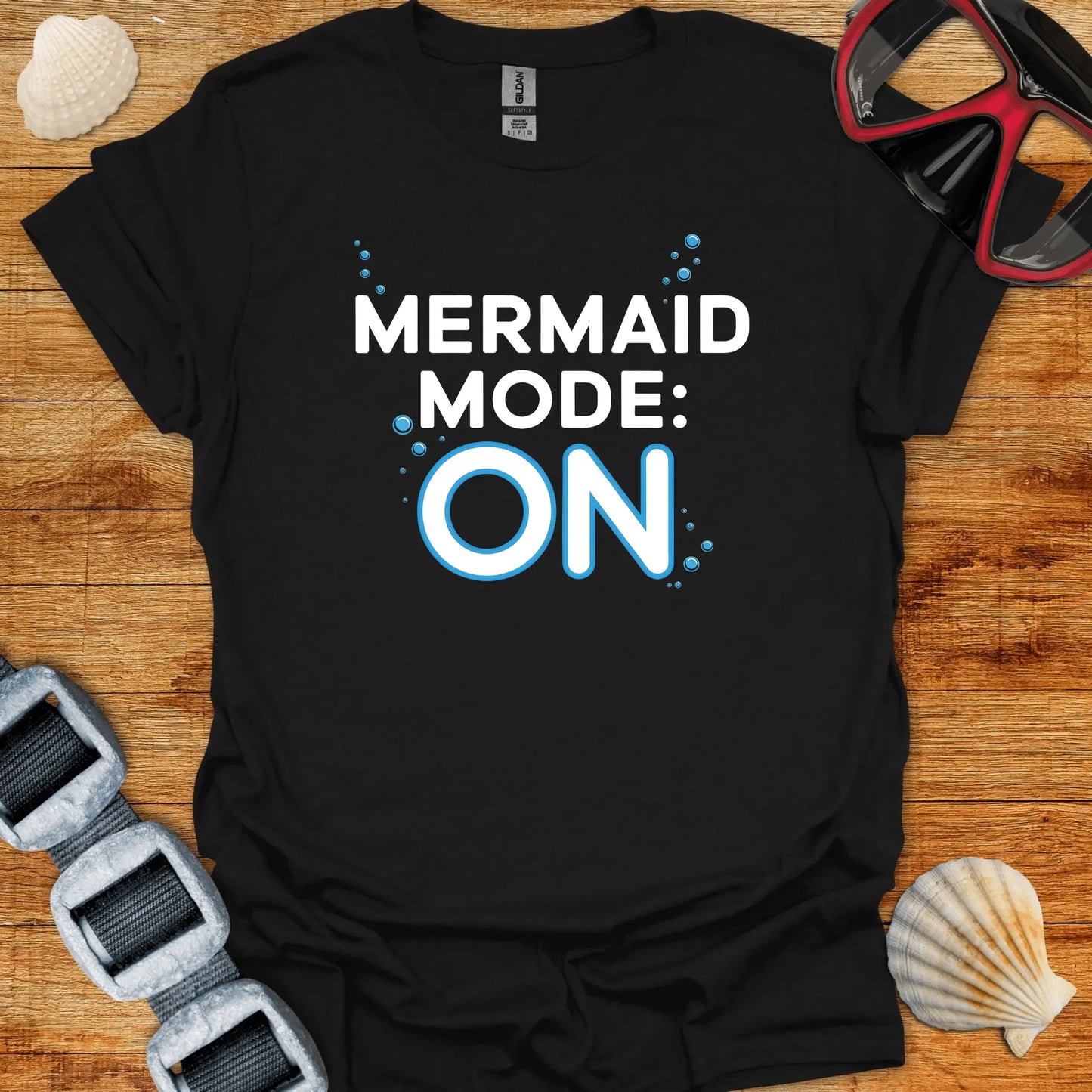 T-Shirt Black / S Mermaid Mode T-Shirt