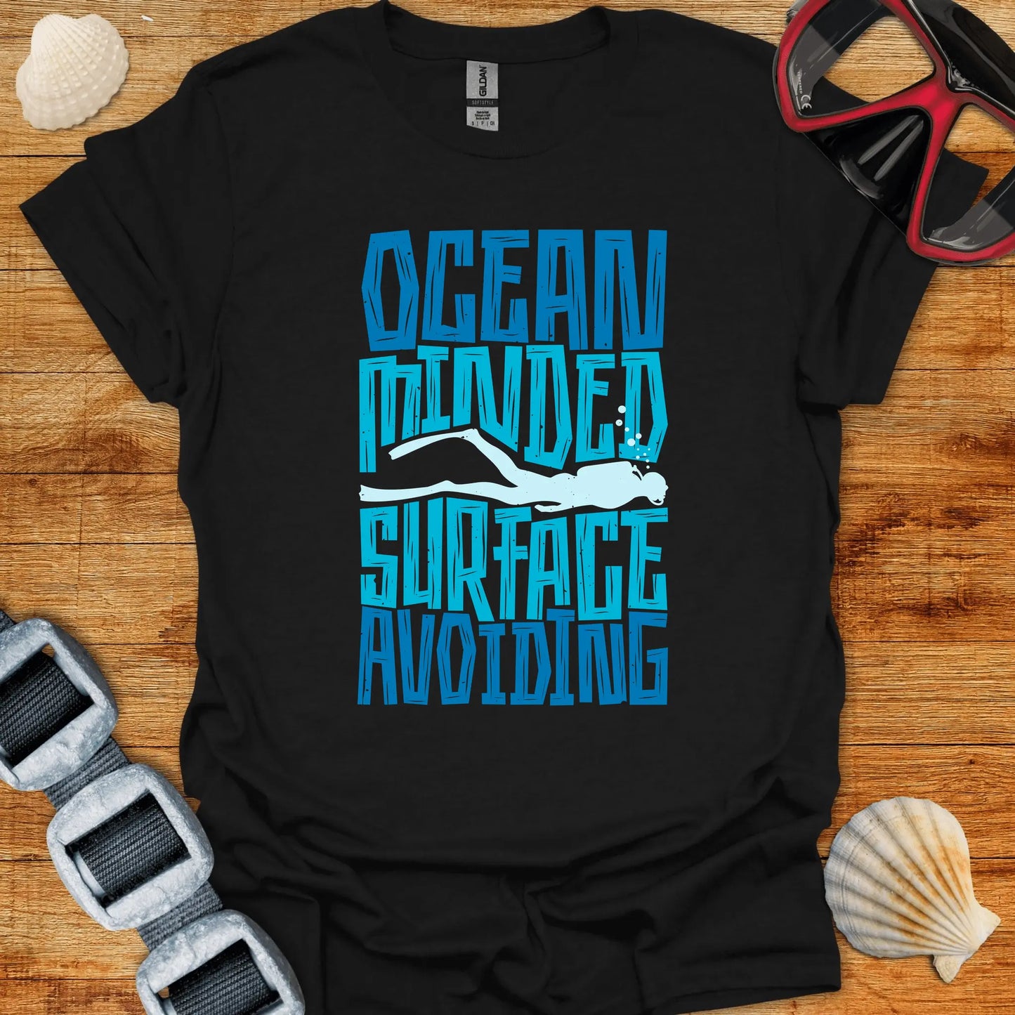 T-Shirt Black / S Ocean Minded T-Shirt