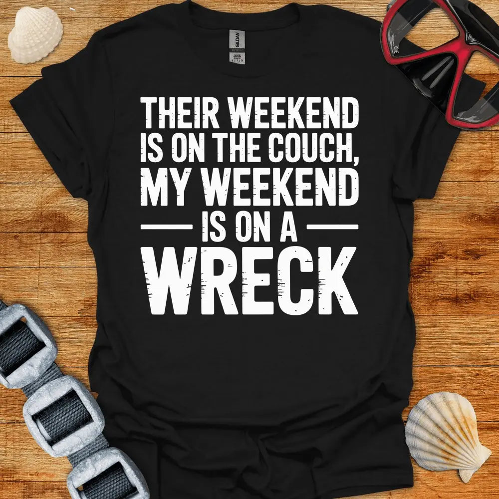 T-Shirt Black / S On A Wreck T-Shirt