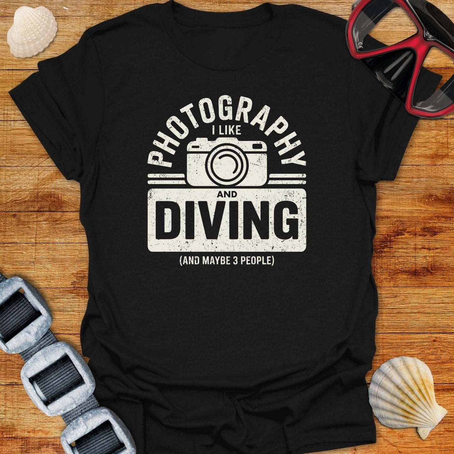 T-Shirt Black / S Photography & Diving T-Shirt