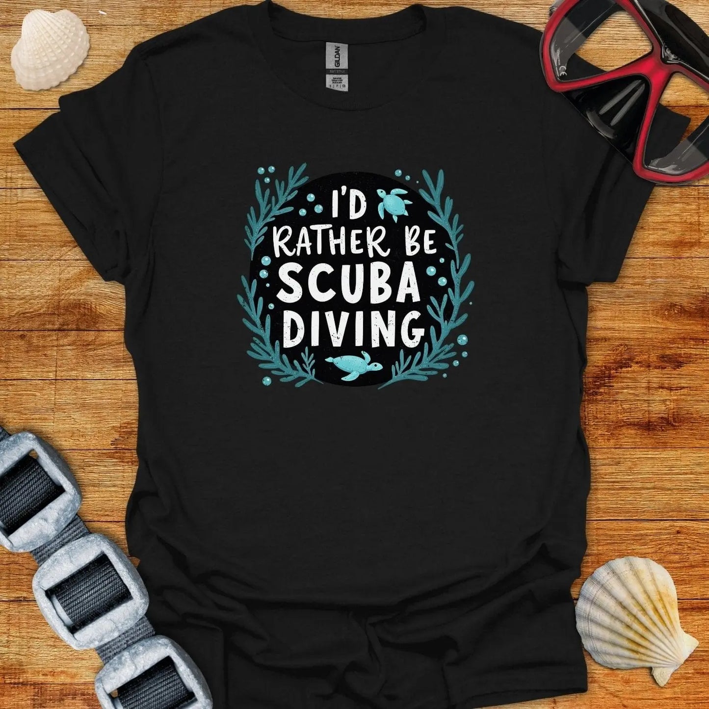 T-Shirt Black / S Rather Be T-Shirt