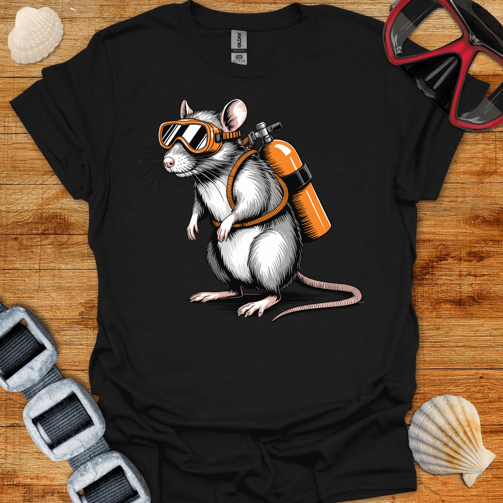 T-Shirt Black / S Ratty Diver T-Shirt
