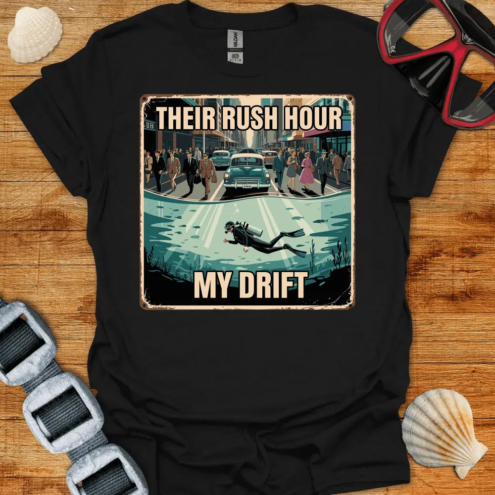 T-Shirt Black / S Rush Hour