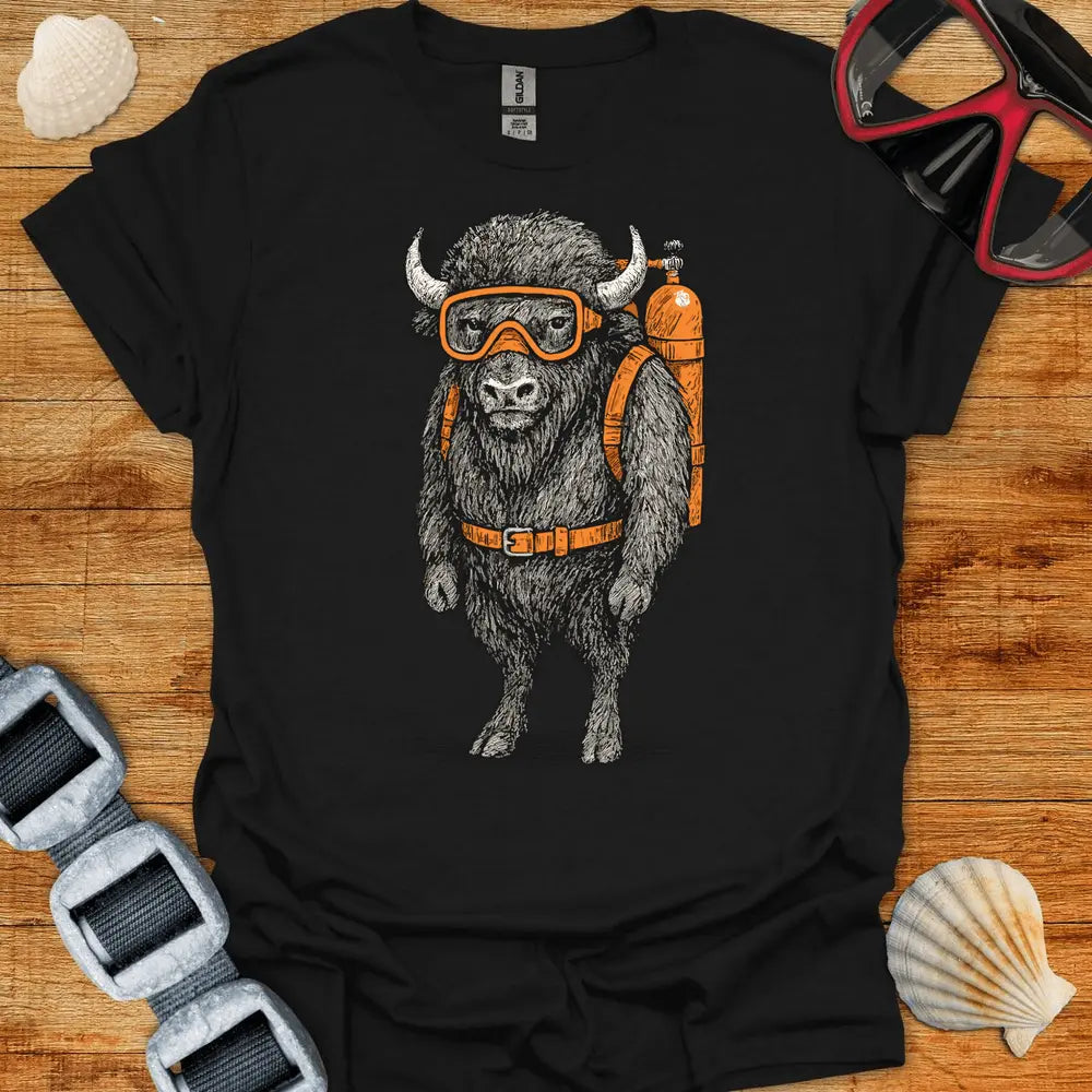 T-Shirt Black / S Scuba Byson T-Shirt