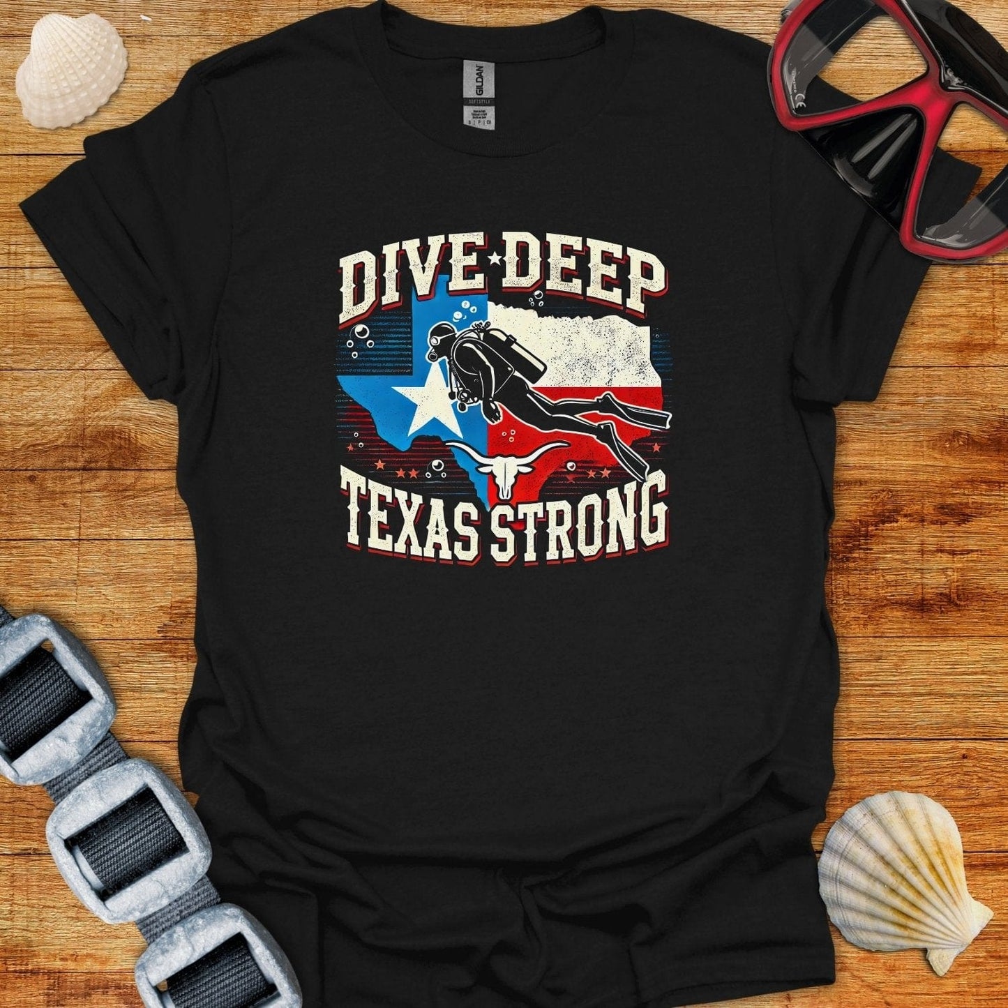 T-Shirt Black / S Texas Strong