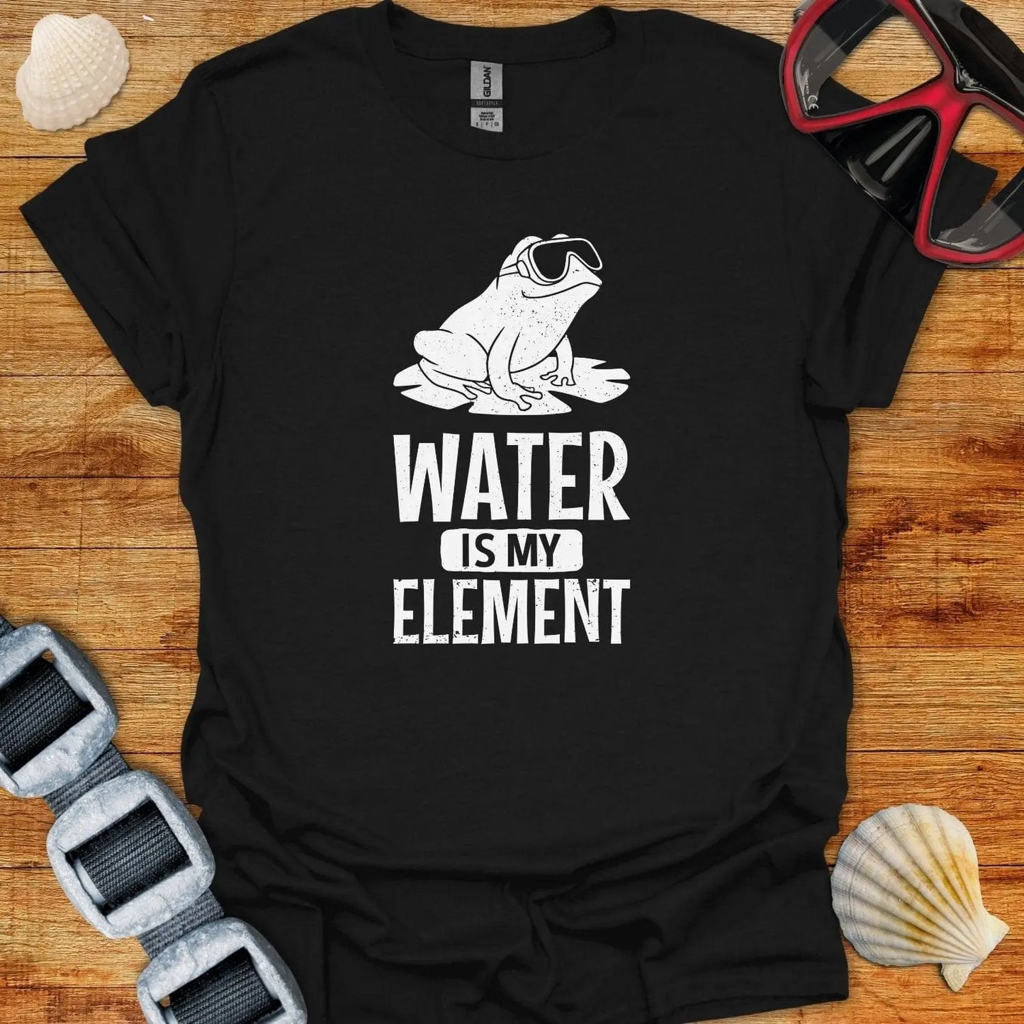T-Shirt Black / S Water Element T-Shirt