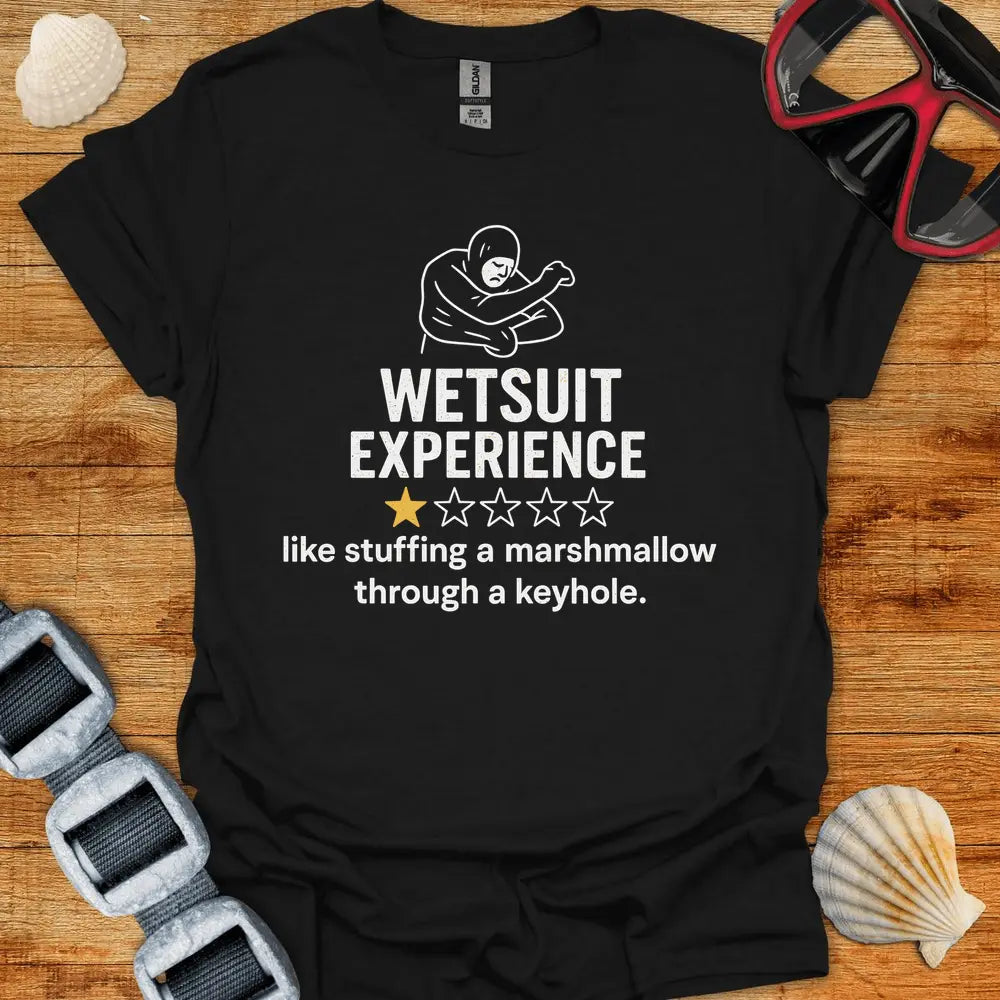 T-Shirt Black / S Wetsuit Experience T-Shirt