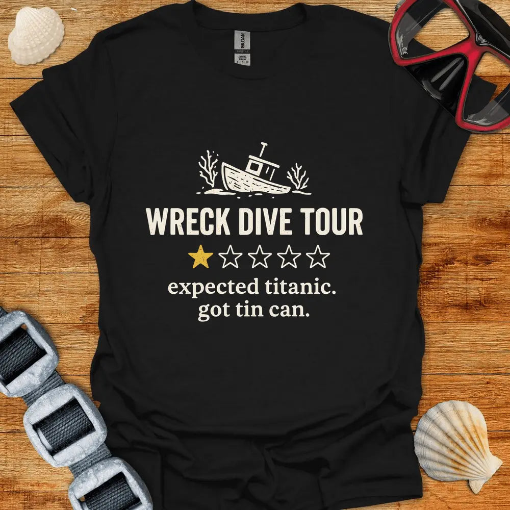 T-Shirt Black / S Wreck Tour Review T-Shirt