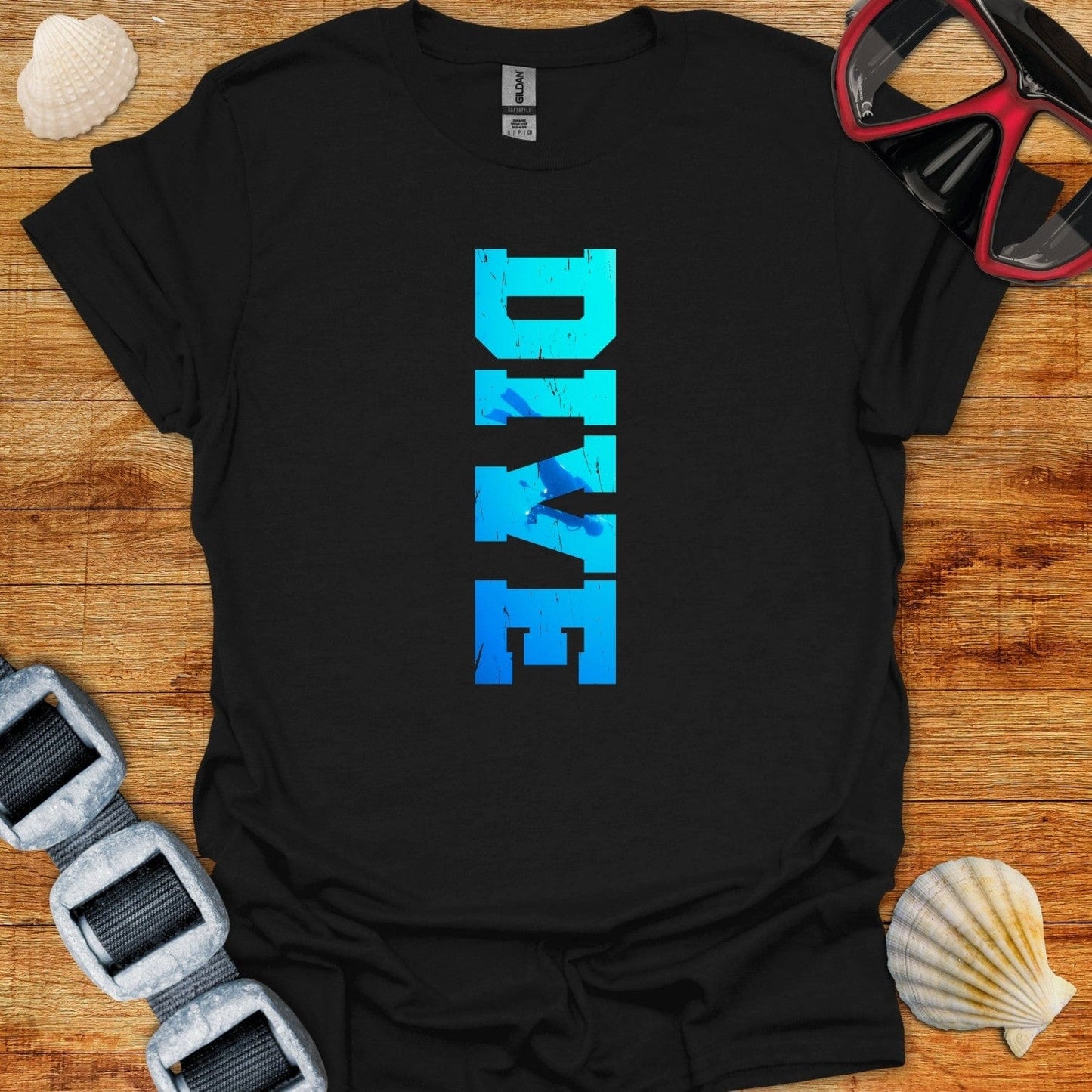 T-Shirt Black / XS Dive