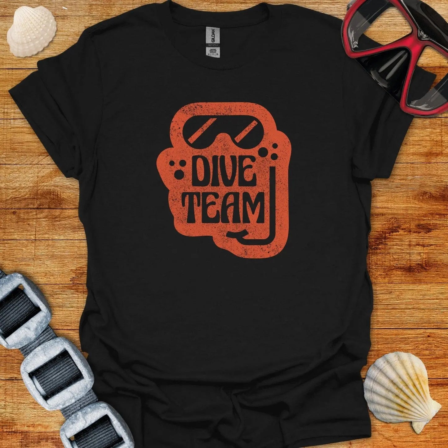T-Shirt Black / XS Dive Team