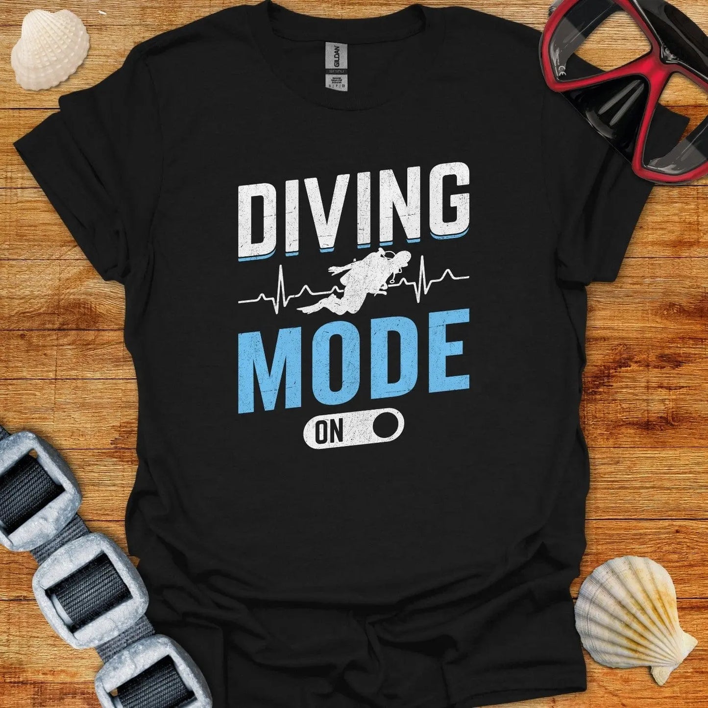 T-Shirt Black / XS Diving Mode