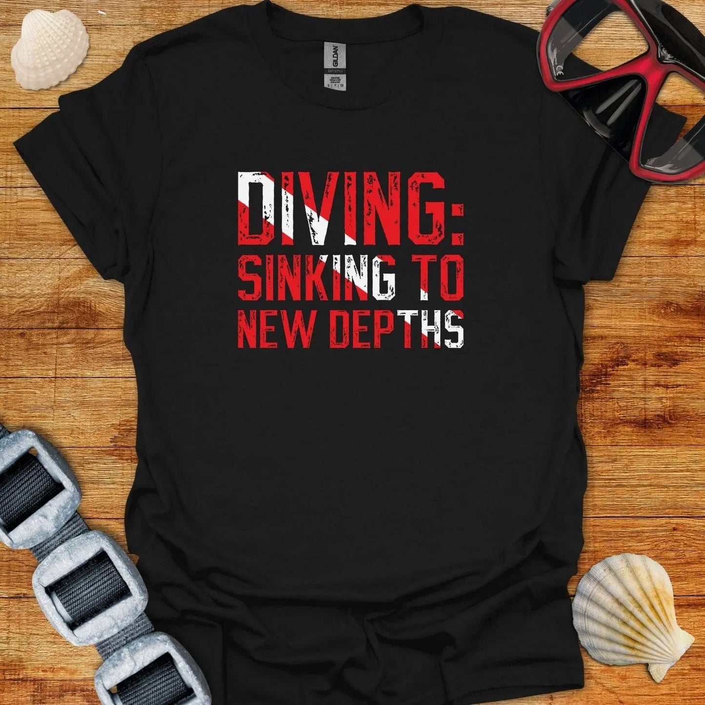 T-Shirt Black / XS Sinking to New Depths