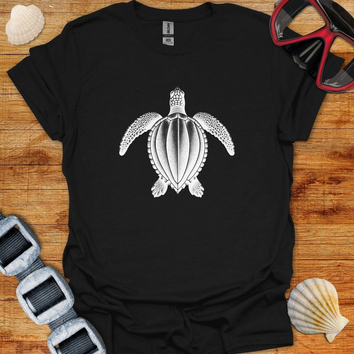T-Shirt Black / XS Turtle