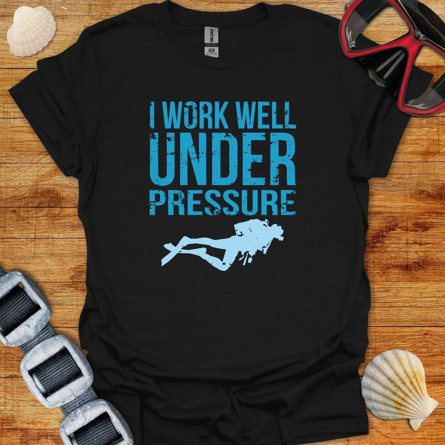 T-Shirt Black / XS Under Pressure