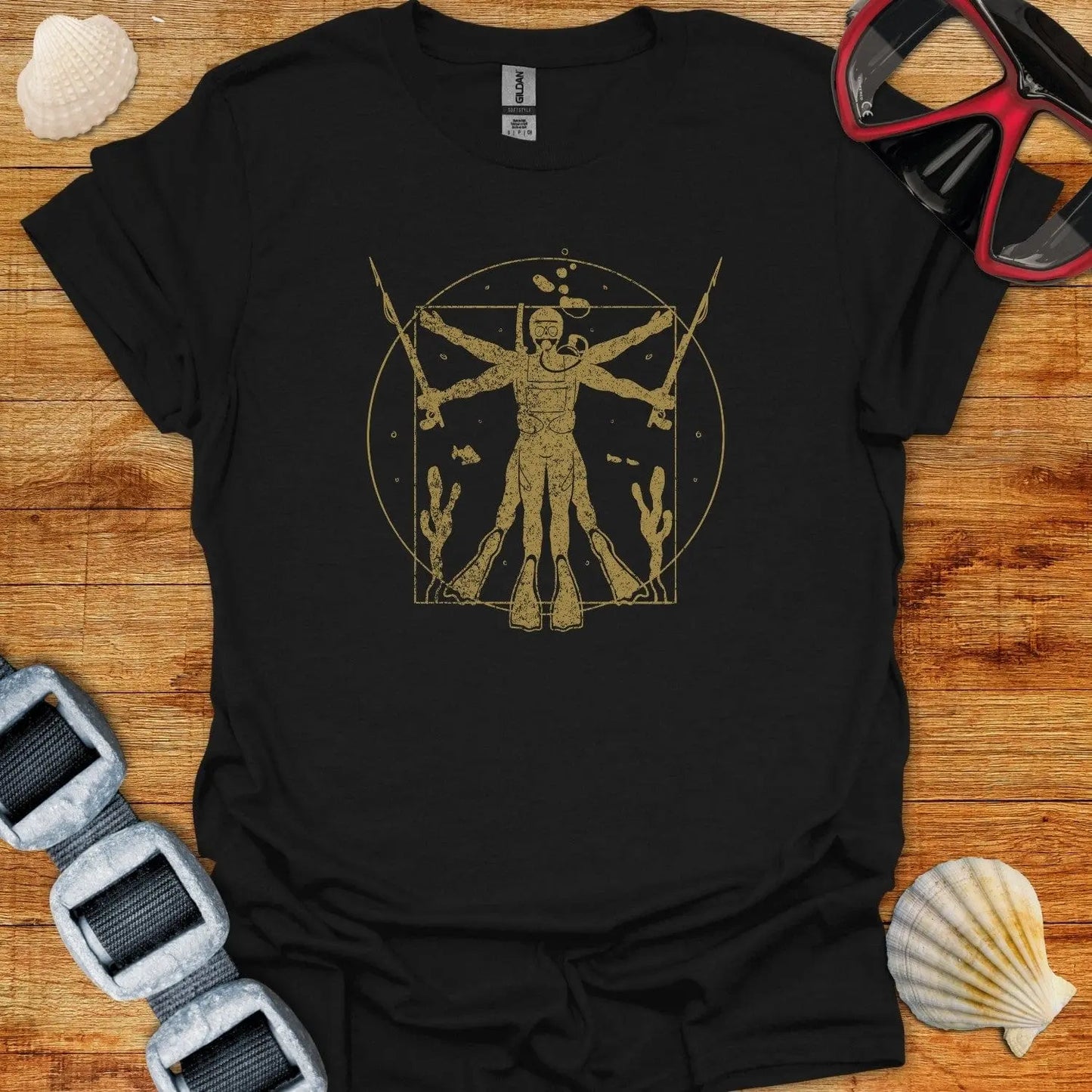 T-Shirt Black / XS Vitruvian