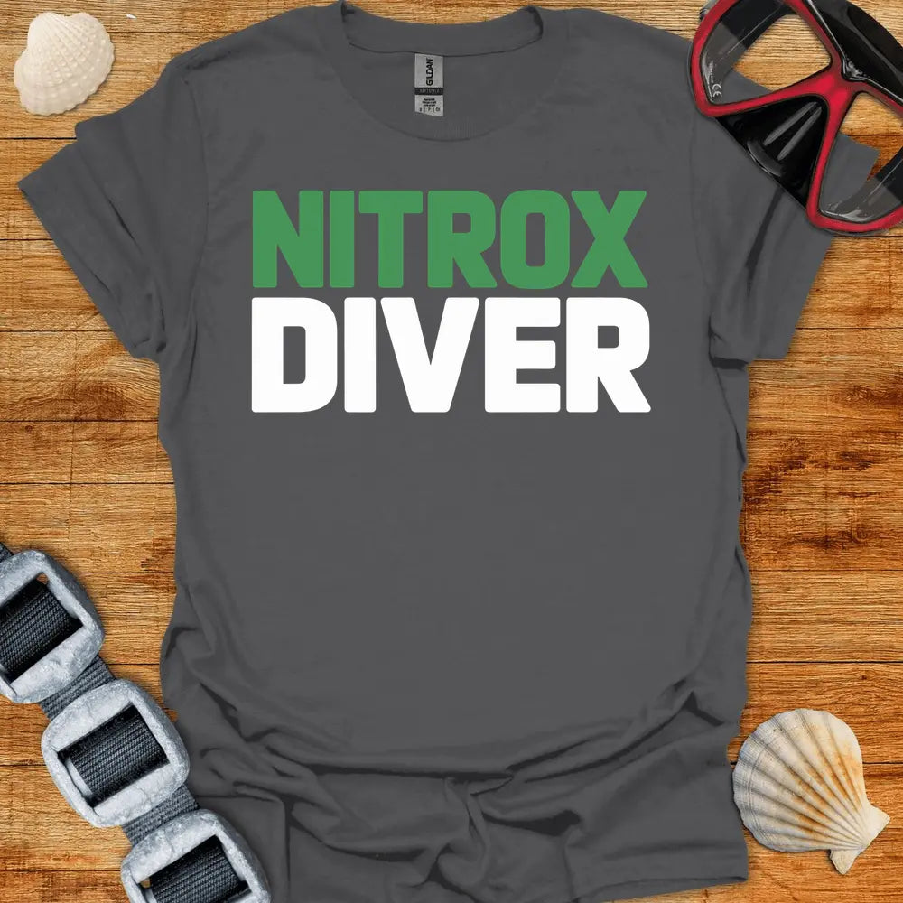 T-Shirt Charcoal / S Diver Nitrox T-Shirt