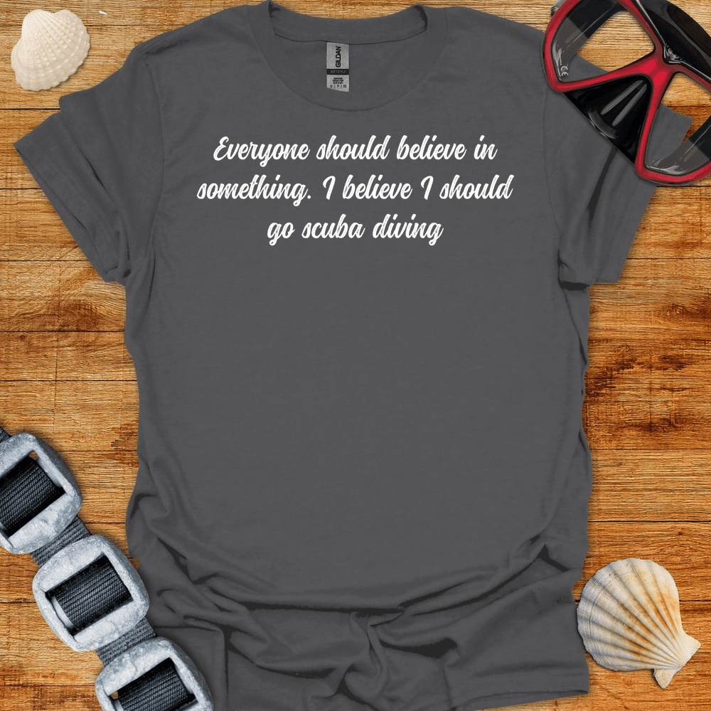 T-Shirt Charcoal / S Go Scuba Diving T-Shirt