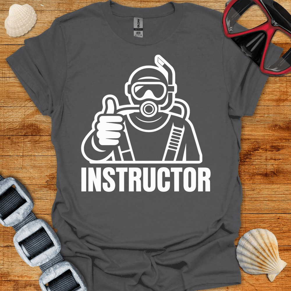 T-Shirt Charcoal / S Happy Instructor T-Shirt