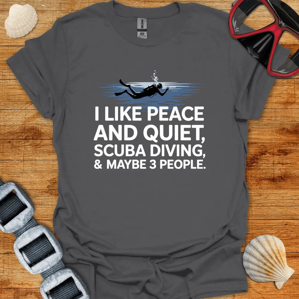 T-Shirt Charcoal / S I Like Peace T-Shirt