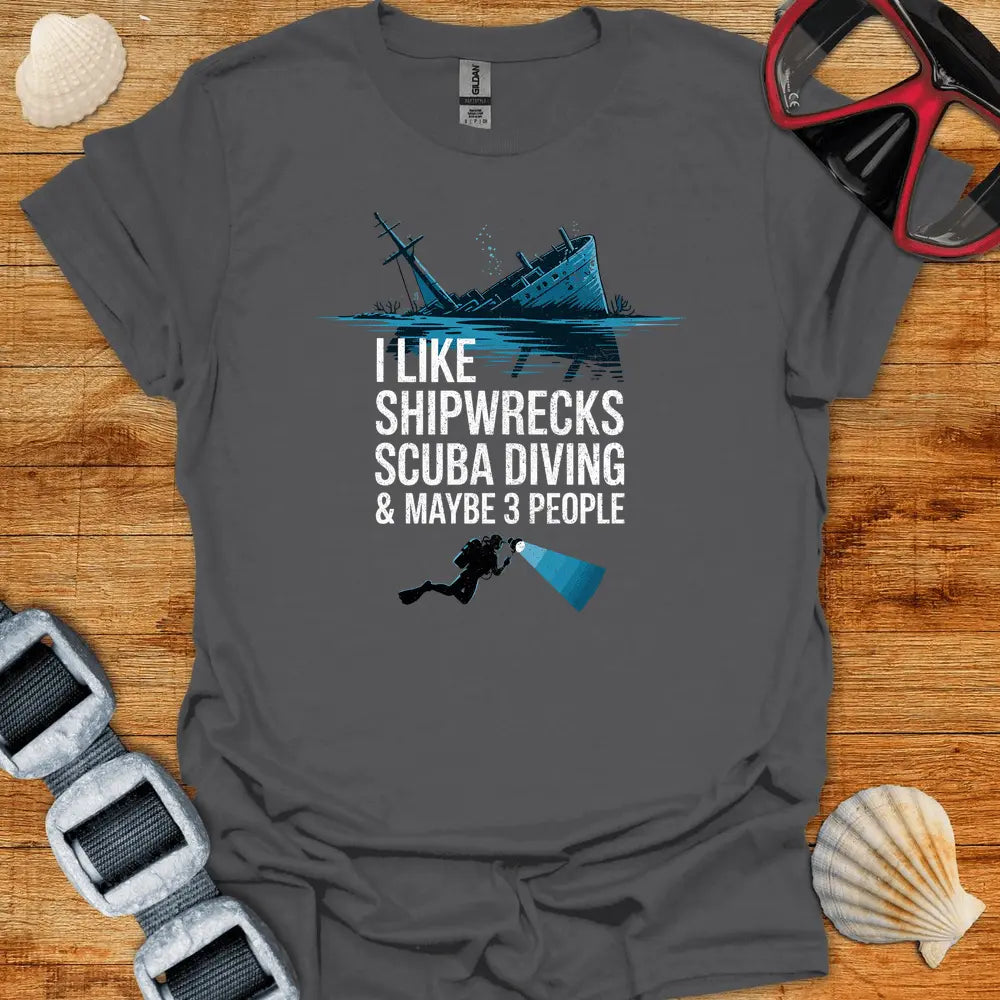 T-Shirt Charcoal / S I Like Wrecks T-Shirt
